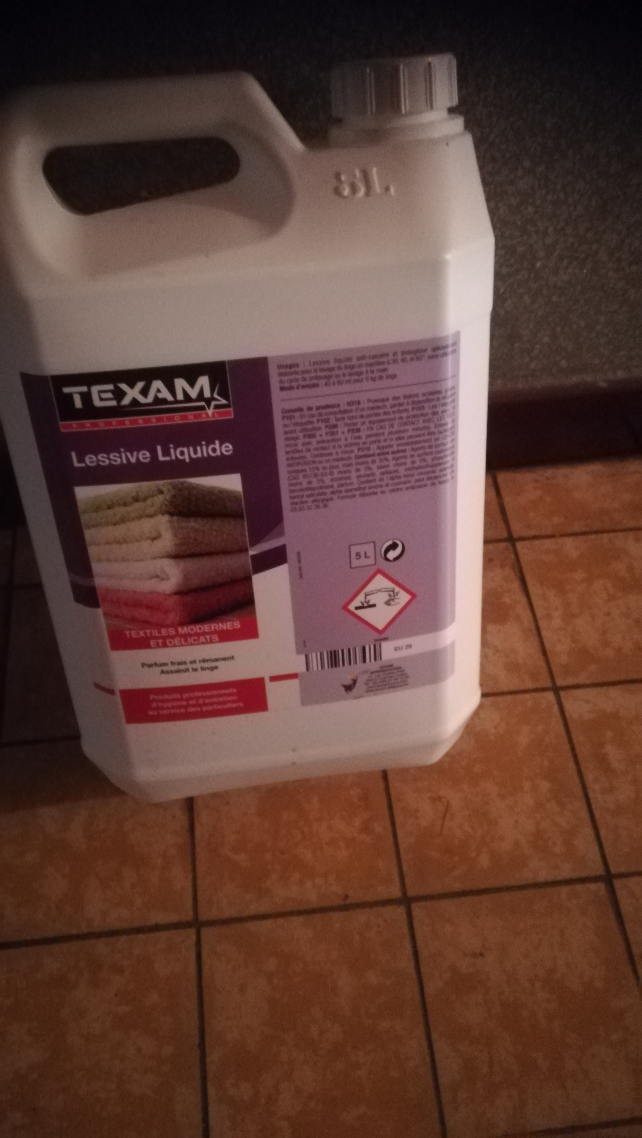 Lessive liquide – Texam J'adore